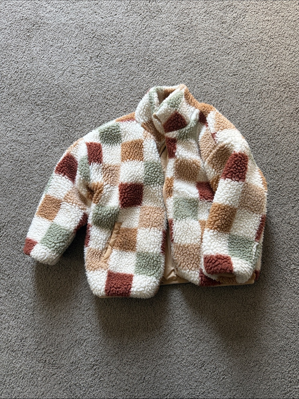 Little Co Sherpa zip up